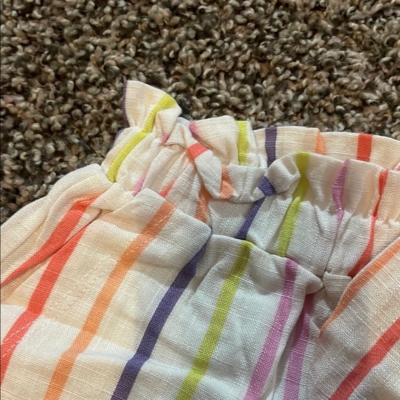 Jessica Simpson Colorful Striped Kids Shorts - Picture 3 of 7